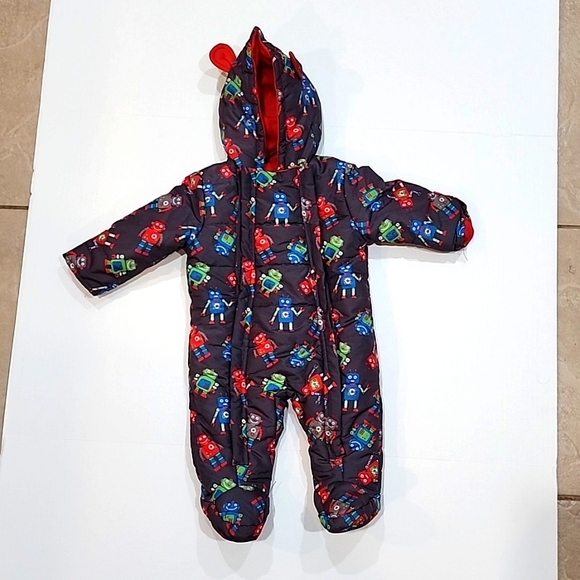 Wippette 9 months robot snowsuit - Picture 1 of 9